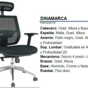 SILLA EJECUTIVA DINAMARCA