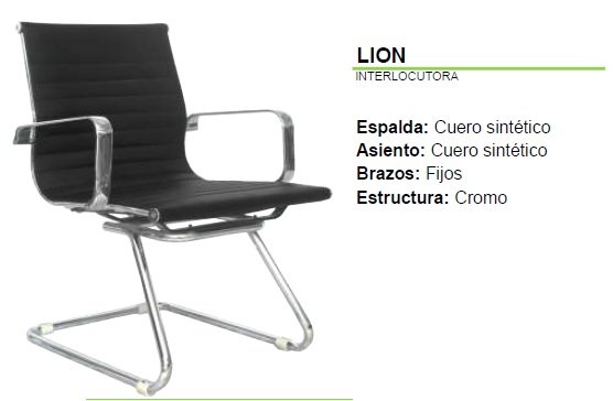 SILLA INTERLOCUTORA LION