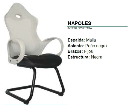 SILLA INTERLOCUTORA NAPOLES