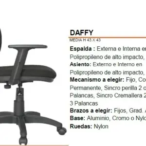 SILLA SECRETARIAL DAFFY